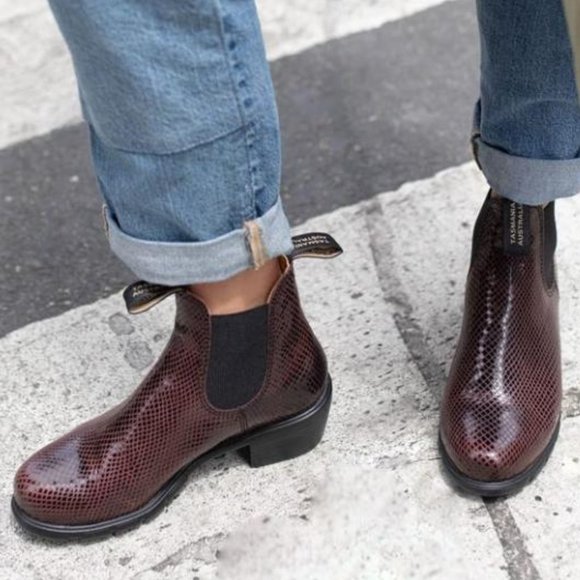 Blundstone Embossed Leather Boot. 2166. Dress boot. Elastic sided. Size: 7, 8, 9 - Picture 14 of 14